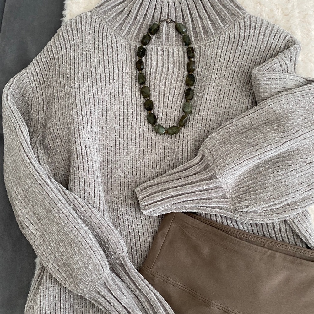 Labradorite Statement Necklace - image 4